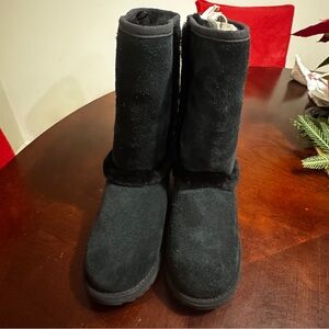 UGG Black Rugged Sole Footwear